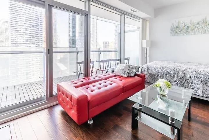 Hotel Comfort Opulence Suites Downtown High Floor Condo With Balcony City View Toronto Canada